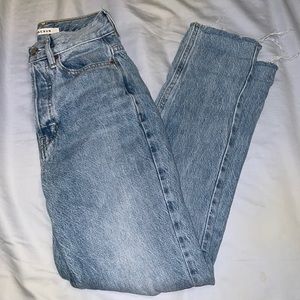 PacSun Ultra High Rise Straight Leg Jeans